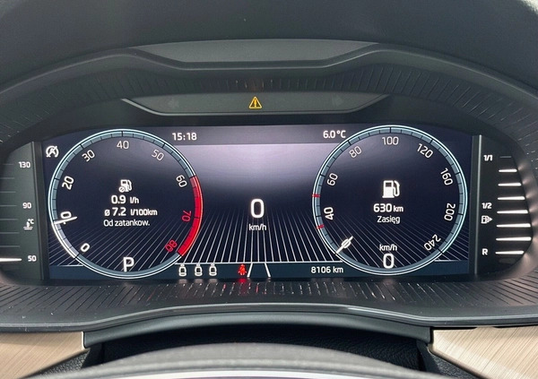 Skoda Scala cena 99900 przebieg: 6, rok produkcji 2023 z Mikołów małe 92
